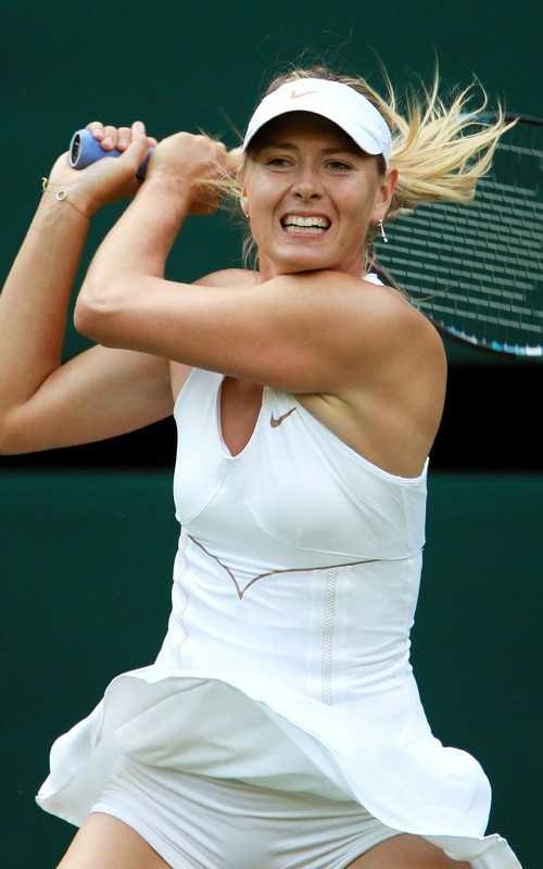 Famous Holiday Maria Sharapova Smoothly Upskirt In Wimbledon 2011